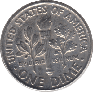 1993 ONE DIME USA PHILADELPHIA MINT - SILVER WORLD COINS - Cambridgeshire Coins