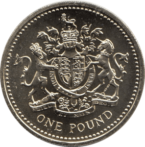 1993 ONE POUND £1 ROYAL ARMS BRILLIANT UNCIRCULATED BU - £1 BU - Cambridgeshire Coins