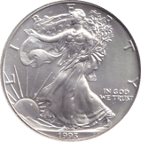 1993 SILVER LIBERTY DOLLAR USA - Cambridgeshire Coins