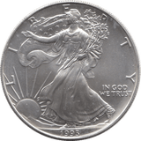 1993 SILVER LIBERTY DOLLAR USA - SILVER WORLD COINS - Cambridgeshire Coins