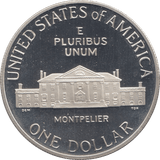 1993 SILVER USA PEACE DOLLAR - SILVER WORLD COINS - Cambridgeshire Coins