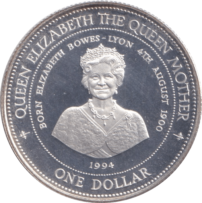 1994 1 DOLLAR BARBADOS - WORLD COINS - Cambridgeshire Coins