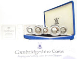1994 1997 Silver Proof Piedfort £1 4 Coin Collection Box COA Royal Mint - Silver Proof Piedfort - Cambridgeshire Coins