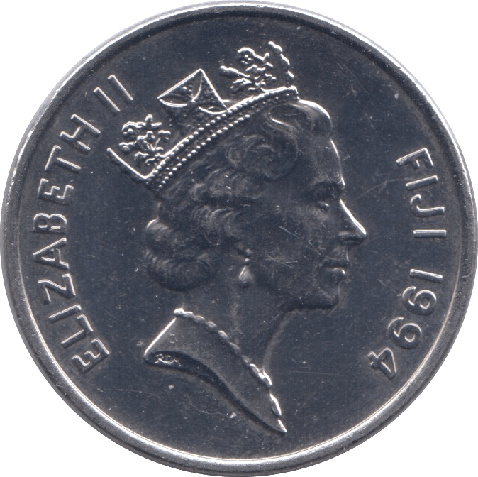1994 20 CENTS FIJI - WORLD COINS - Cambridgeshire Coins