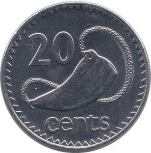 1994 20 CENTS FIJI - WORLD COINS - Cambridgeshire Coins