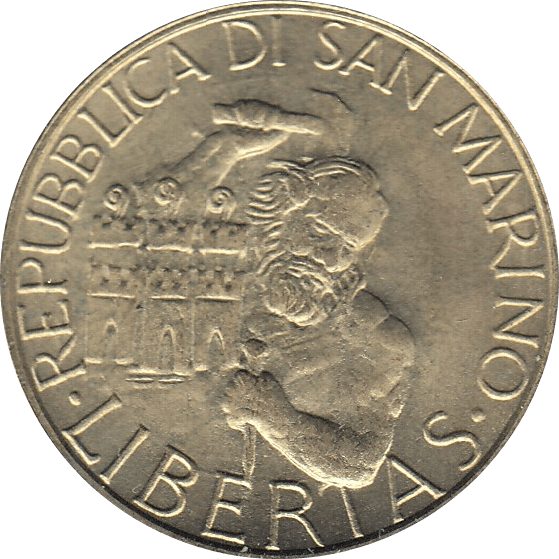 1994 200 LIRE SAN MARINO - WORLD COINS - Cambridgeshire Coins