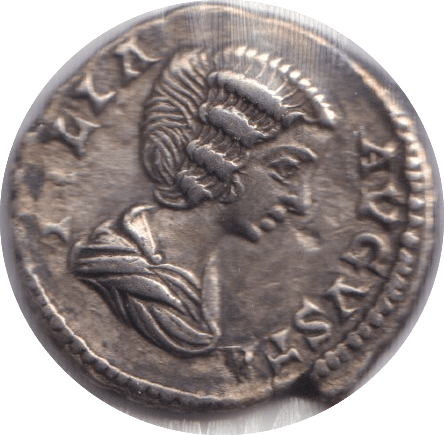 1994-218 AD SILVER JULIA DEMN / ISIS / HORUS DENARIUS REF 1 - Hammered Coins - Cambridgeshire Coins