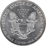 1994 AMERICAN EAGLE SILVER DOLLAR USA - SILVER WORLD COINS - Cambridgeshire Coins