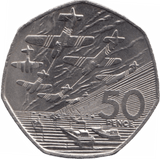 1994 FIFTY PENCE 50P CIRCULATED NORMANDY D-DAY - 50P CIRCULATED - Cambridgeshire Coins