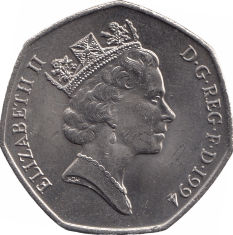 1994 FIFTY PENCE 50P CIRCULATED NORMANDY D-DAY - 50P CIRCULATED - Cambridgeshire Coins