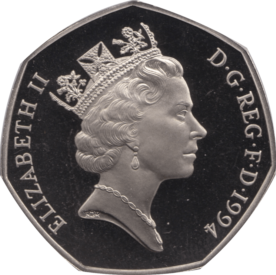 1994 FIFTY PENCE PROOF 50P D DAY LANDINGS - 50p Proof - Cambridgeshire Coins