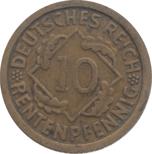 1994 GERMANY 10 PFENNIG - WORLD COINS - Cambridgeshire Coins