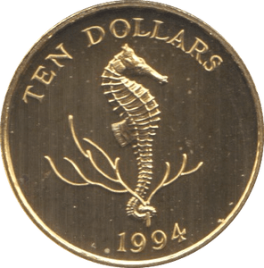1994 GOLD 10 DOLLARS BERMUDA - Gold World Coins - Cambridgeshire Coins