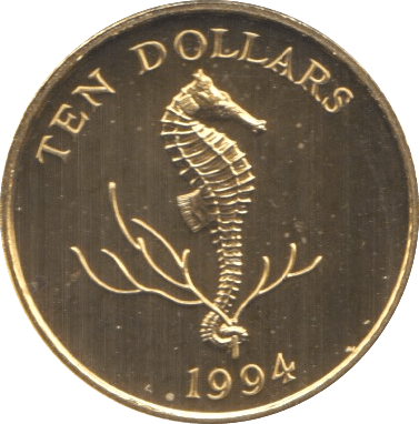 1994 GOLD 10 DOLLARS BERMUDA - Gold World Coins - Cambridgeshire Coins