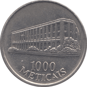 1994 MOZAMBIQUE 1000 METICAIS - WORLD COINS - Cambridgeshire Coins