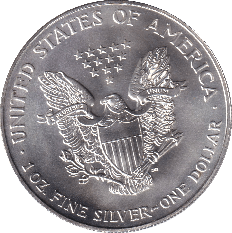 1994 SILVER LIBERTY DOLLAR USA - SILVER WORLD COINS - Cambridgeshire Coins