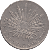 1994 SILVER MEXICO 1 PESO - SILVER WORLD COINS - Cambridgeshire Coins