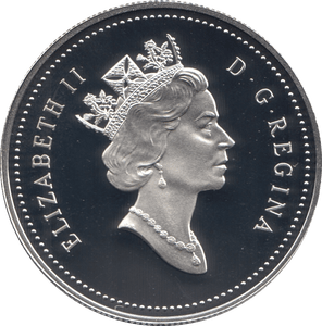 1994 SILVER ONE DOLLAR ROYAL CANADIAN MINT HUSKIES WITH COA - SILVER WORLD COINS - Cambridgeshire Coins