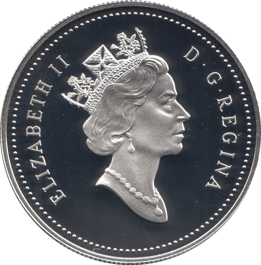 1994 SILVER ONE DOLLAR ROYAL CANADIAN MINT HUSKIES WITH COA - SILVER WORLD COINS - Cambridgeshire Coins