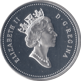1994 SILVER ONE DOLLAR ROYAL CANADIAN MINT HUSKIES - SILVER WORLD COINS - Cambridgeshire Coins