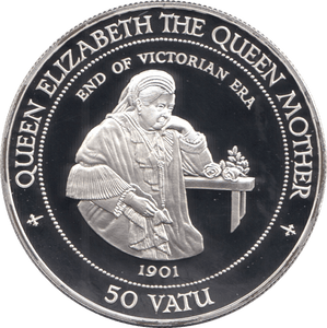 1994 SILVER PROOF 50 VATU VANUATU 925 SILVER (COA) REF 22 - SILVER PROOF COMMEMORATIVE - Cambridgeshire Coins