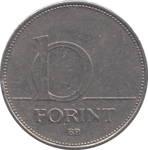 1995 10 FORINT HUNGARY - WORLD COINS - Cambridgeshire Coins