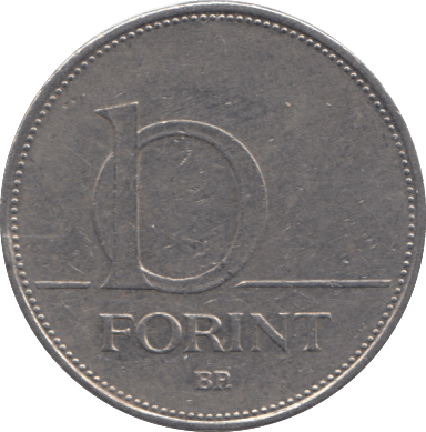 1995 10 FORINT HUNGARY - WORLD COINS - Cambridgeshire Coins