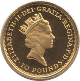 1995 £10 GOLD PROOF BRITANNIA 1/10TH OUNCE - GOLD BRITANNIAS - Cambridgeshire Coins
