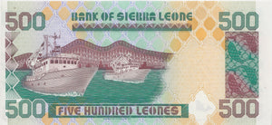 1995 500 LEONES BANKNOTE SIERRA LEONE REF 972 - World Banknotes - Cambridgeshire Coins