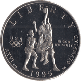 1995 ATLANTA OLYMPIAD HALF DOLLAR USA - WORLD COINS - Cambridgeshire Coins