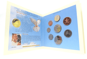 1995 BRILLIANT UNCIRCULATED COIN YEAR SET - Brilliant Uncirculated Year Sets - Cambridgeshire Coins