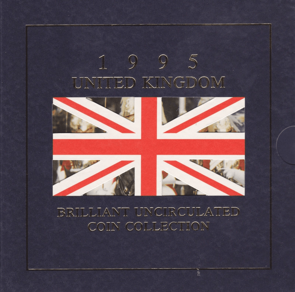 1995 BRILLIANT UNCIRCULATED COIN YEAR SET - Brilliant Uncirculated Year Sets - Cambridgeshire Coins