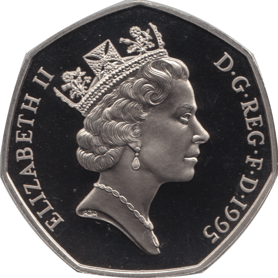 1995 FIFTY PENCE PROOF 50P COIN BRITANNIA - 50p Proof - Cambridgeshire Coins