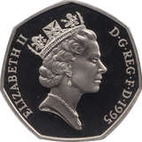 1995 FIFTY PENCE PROOF 50P COIN BRITANNIA - 50p Proof - Cambridgeshire Coins