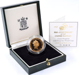1995 Gold Proof £2 United Nations Peace Coin BOX COA Double Sovereign - Gold Proof £2 - Cambridgeshire Coins