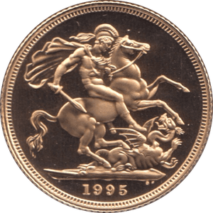 1995 GOLD SOVEREIGN ( PROOF ) - Sovereign - Cambridgeshire Coins