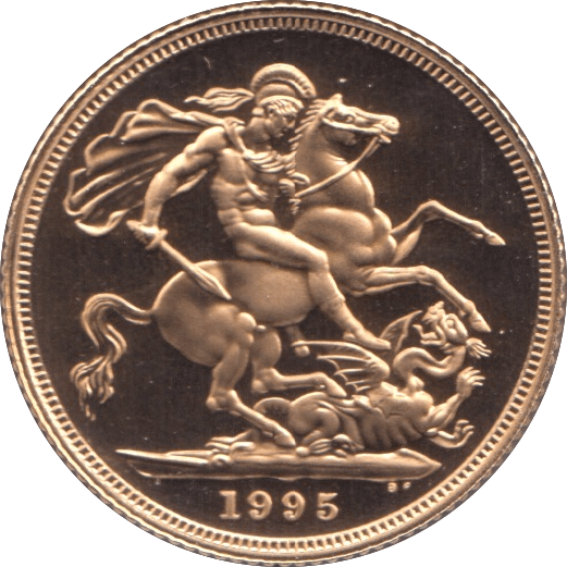 1995 GOLD SOVEREIGN ( PROOF ) - Sovereign - Cambridgeshire Coins