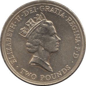 1995 NATIONS UNITED FOR PEACE - £2 CIRCULATED - Cambridgeshire Coins