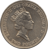 1995 NATIONS UNITED FOR PEACE - £2 CIRCULATED - Cambridgeshire Coins