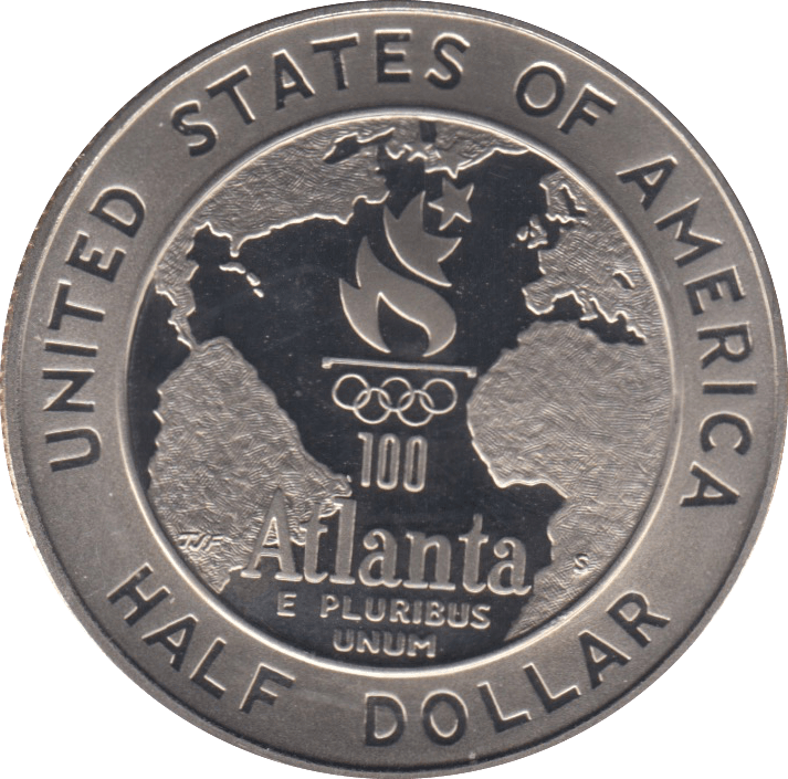 1995 PROOF HALF DOLLAR USA - WORLD COINS - Cambridgeshire Coins