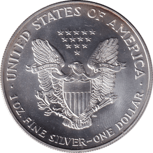 1995 SILVER LIBERTY DOLLAR USA - SILVER WORLD COINS - Cambridgeshire Coins