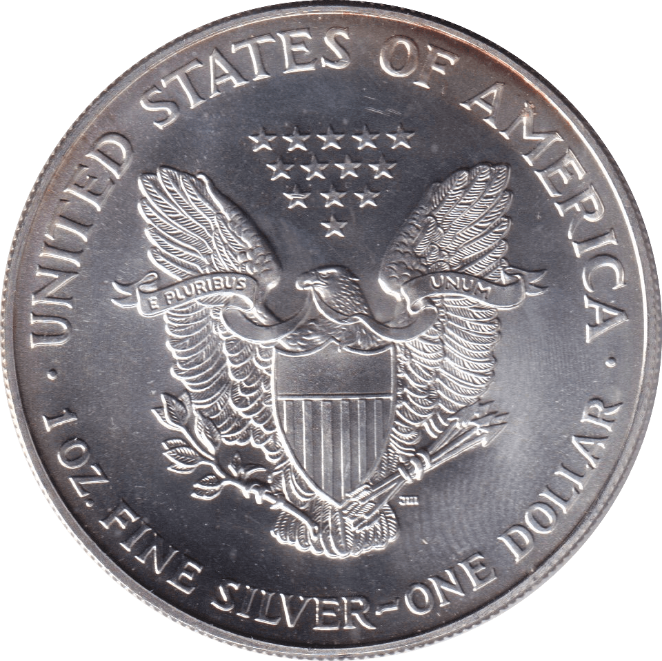 1995 SILVER LIBERTY DOLLAR USA - SILVER WORLD COINS - Cambridgeshire Coins