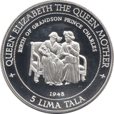 1995 SILVER PROOF 5 LIMA TALA TOKELAU 925 SILVER (COA)REF C11 - SILVER PROOF COMMEMORATIVE - Cambridgeshire Coins