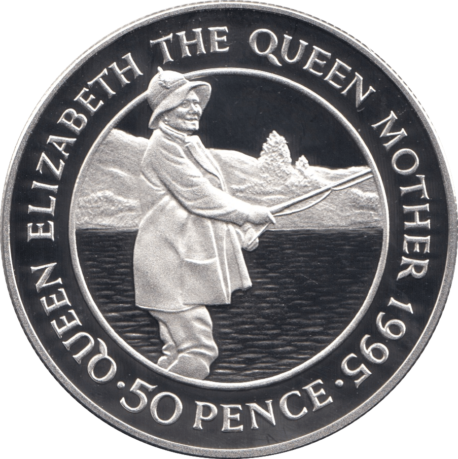 1995 SILVER PROOF 50 PENCE ASCENSION ISLANDS 925 SILVER (COA) REF 20 - SILVER PROOF COMMEMORATIVE - Cambridgeshire Coins