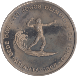 1996 1000 DOBRAS SAO TOME AND PRINCIPE - WORLD COINS - Cambridgeshire Coins
