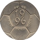 1996 £2 CIRCULATED EUROPEAN FOOTBALL - £2 CIRCULATED - Cambridgeshire Coins