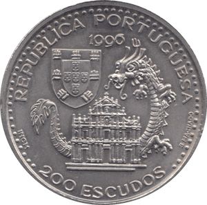 1996 2000 ESCUDOS PORTUGAL - WORLD COINS - Cambridgeshire Coins