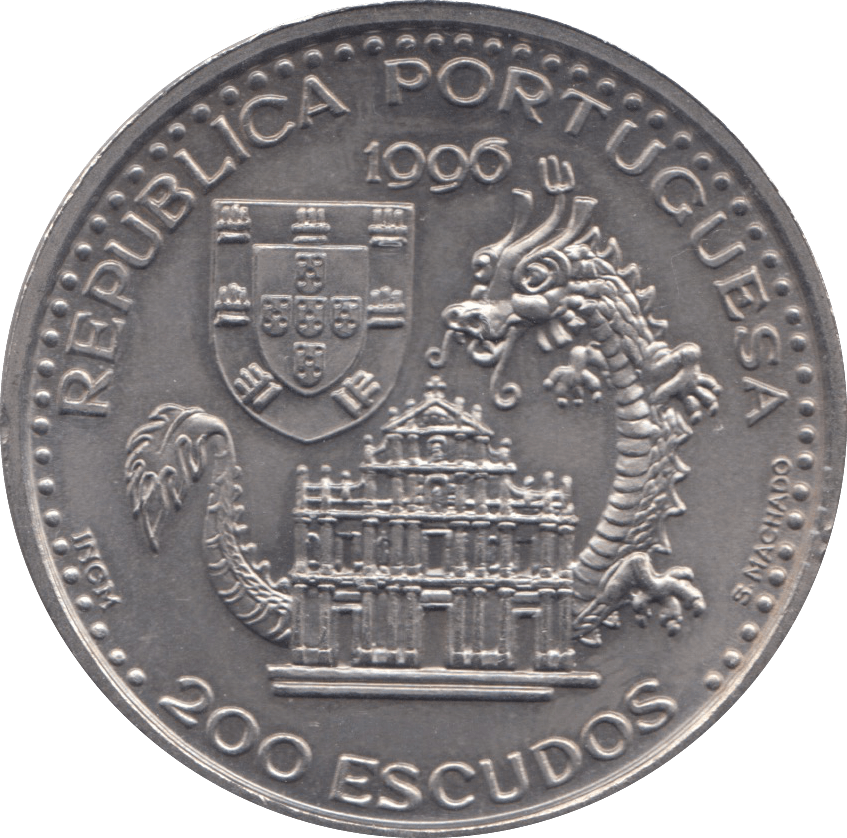 1996 2000 ESCUDOS PORTUGAL - WORLD COINS - Cambridgeshire Coins