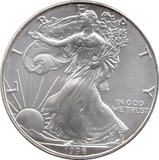 1996 AMERICAN EAGLE SILVER DOLLAR USA - SILVER WORLD COINS - Cambridgeshire Coins