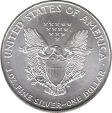 1996 AMERICAN EAGLE SILVER DOLLAR USA - SILVER WORLD COINS - Cambridgeshire Coins